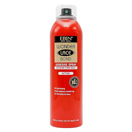 EBIN NEW YORK Wonder Lace Bond Adhesive Spray - Extreme Firm Hold- active — product view