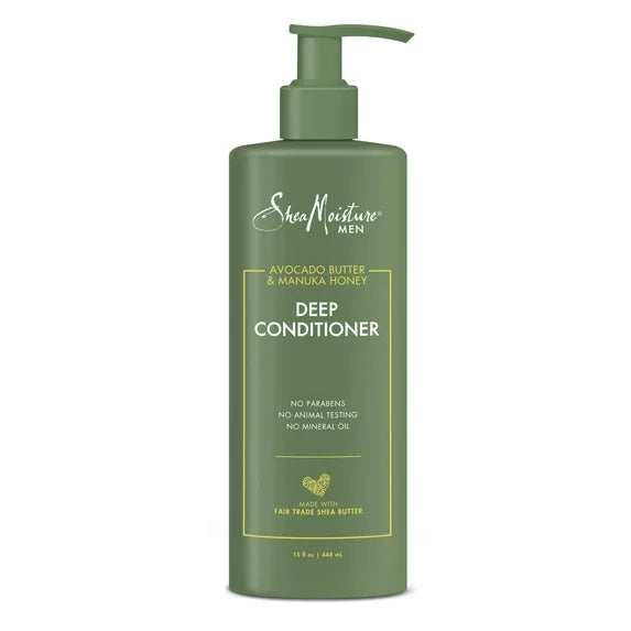 SheaMoisture Men Avocado Butter and Manuka Honey Moisturizing Deep Conditioner 15 fl oz