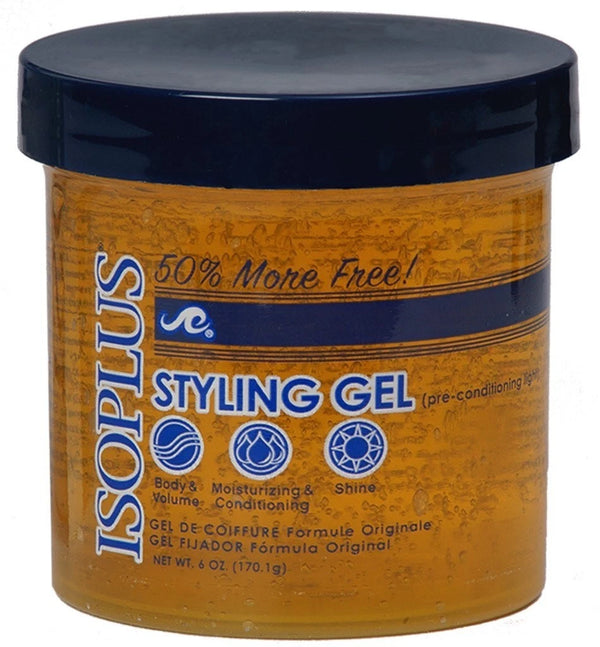 Isoplus Hair Styling Gel, Pre Conditioning Light