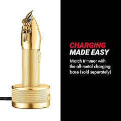 BaBylissPRO FX+ Professional Barber Cord/Cordless Hair Clippers for Men, All Metal, Lithium Battery with 3-Hour Runtime
