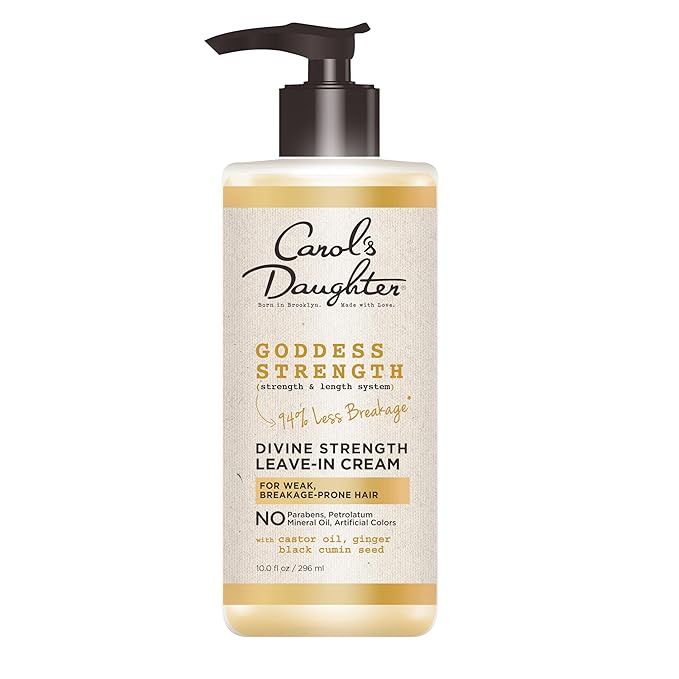 Carol's Daughter Goddess Strength Leave In Conditioner Cream, 10 Fl Oz