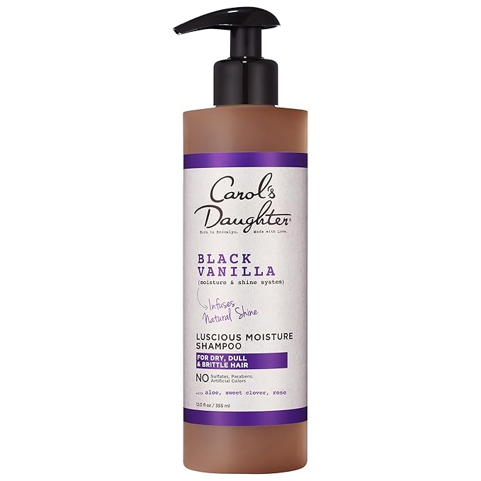 Carol's Daughter Black Vanilla Moisture Sulfate Free Shampoo12 Fl Oz