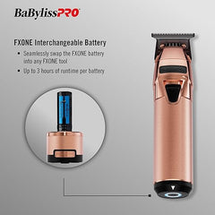 BaBylissPRO FXONE Professional Cordless Outlining Trimmers for Men with Interchangeable Battery