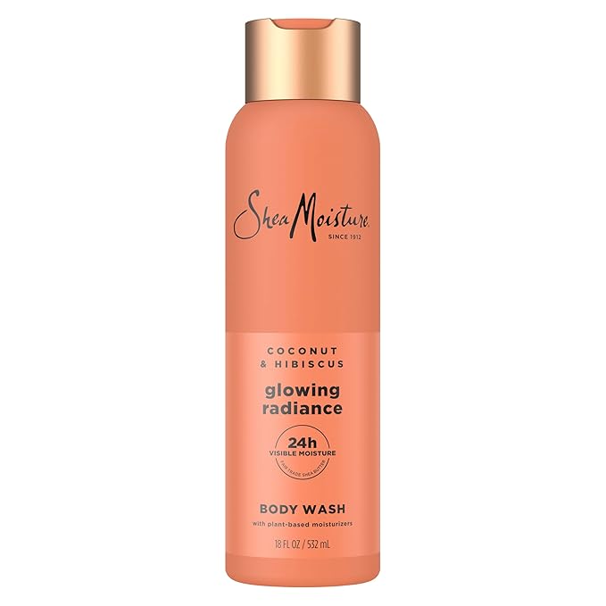 SheaMoisture Coconut Hibiscus Body Wash Glowing Radiance  18 oz