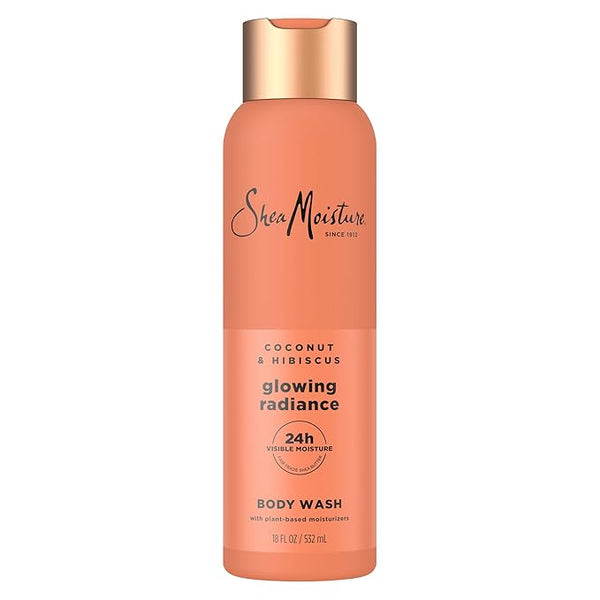 SheaMoisture Coconut Hibiscus Body Wash Glowing Radiance  18 oz