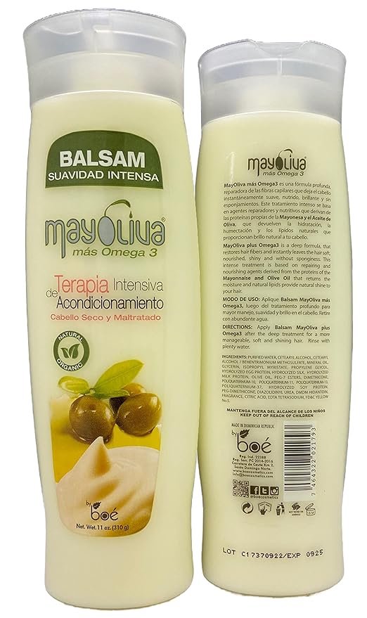 Mayoliva Balsam Suavidad Intensa 11 oz