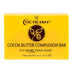 Cococare Cocoa Butter Complexion Bar Soap 4 Ounce - Gentle Cleansing & Hydrating Bar Soap