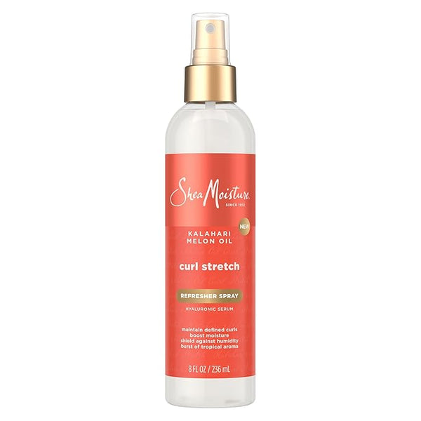 SheaMoisture Curl Stretch Refresher Spray Kalahari Melon Oil and Marula Oil 8 Fl Oz