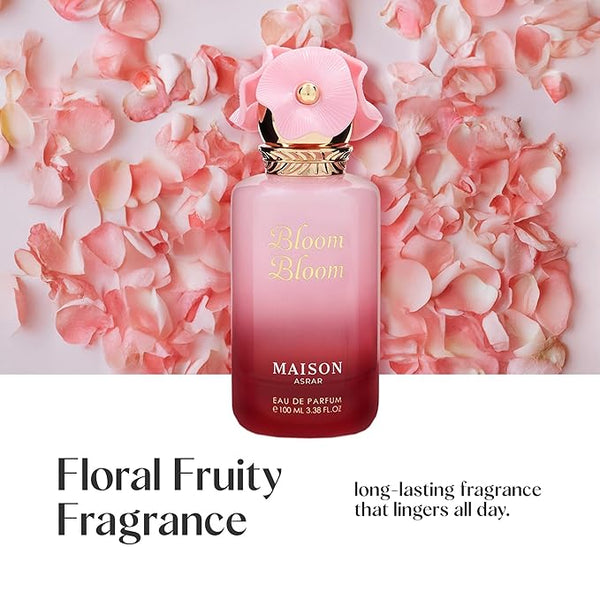 MAISON ASRAR Bloom Bloom for Unisex perfect for Gifting Eau de Parfum Spray