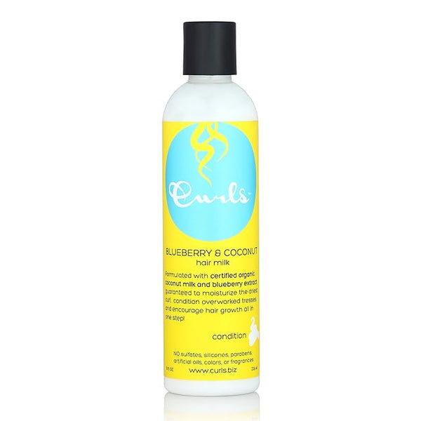 Curls Blueberry Bliss Blueberry & Coconut Hair Milk - 8 fl oz,