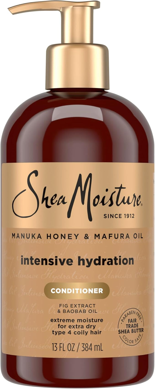 SheaMoisture Manuka Honey & Mafura Oil, Intensive Hydration Conditioner, 13 fl oz