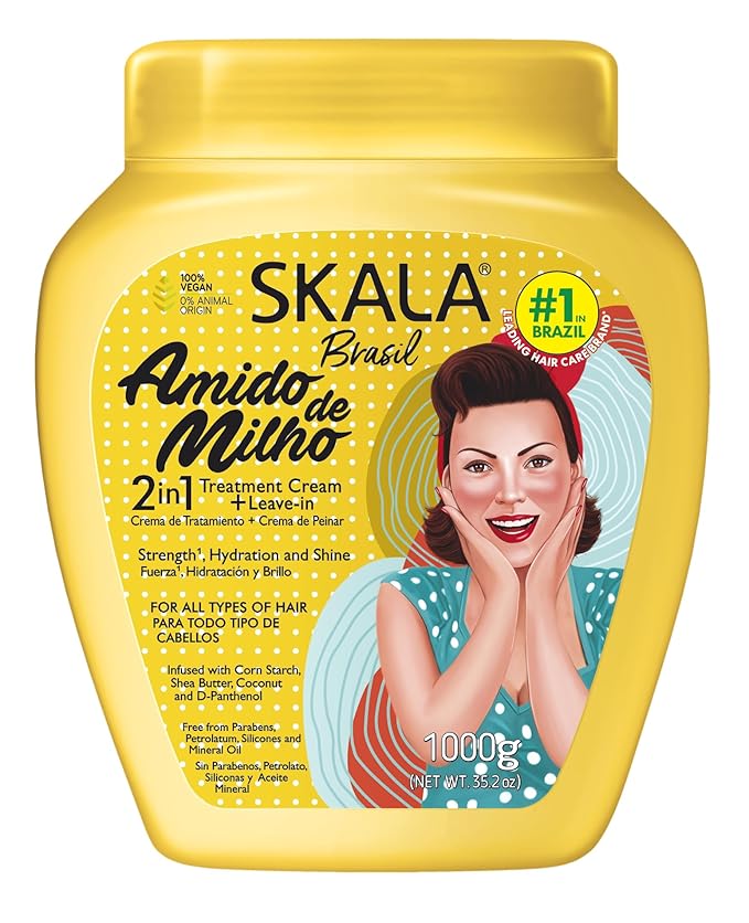 SKALA Amido de Milho 2 in 1 Treatment Cream Net 33.81 Oz