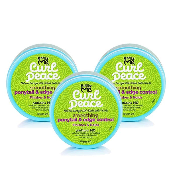 Just For Me Curl Peace Smoothing Ponytail & Edge Control , 5 oz