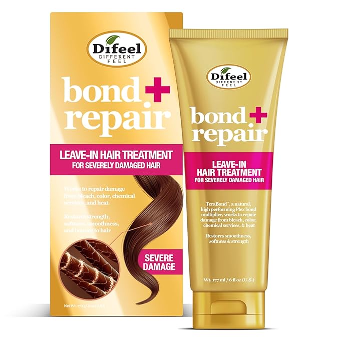 Difeel Bond & Repair Leave in Hair Treatment for Severely Damaged Hair