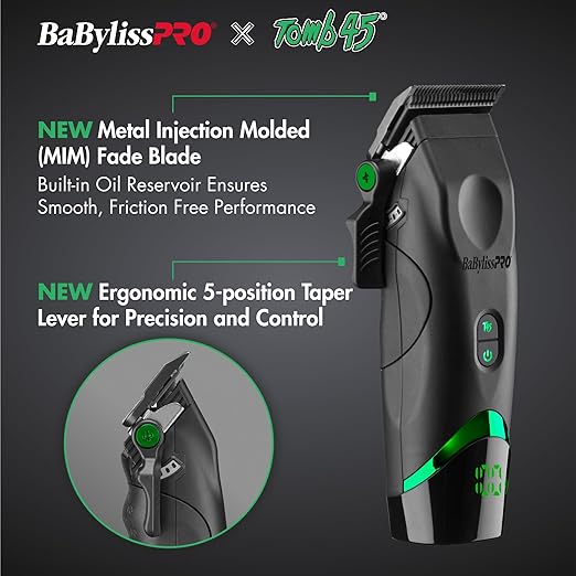 BaBylissPRO x Tomb45 Wireless-Charging Hair Clipper for Men — product view