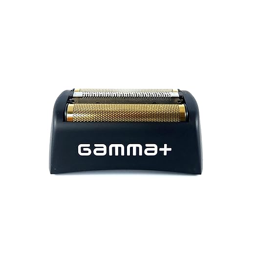 GAMMA+ Replacement Gold Titanium Foil Head Compatible with Gamma+ Boosted Shaver