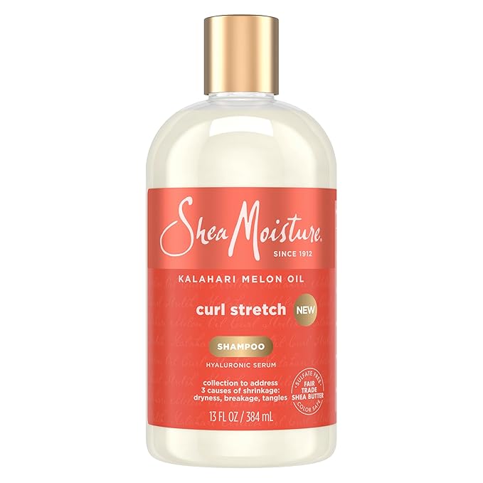 SheaMoisture Curl Stretch Shampoo Kalahari Melon Oil Infused with13 Fl Oz