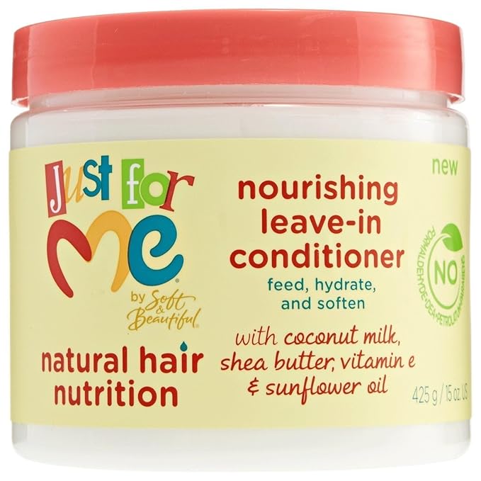 Just For Me Hair Nutrition Nourishng Leave In Conditioner, 15 Oz
