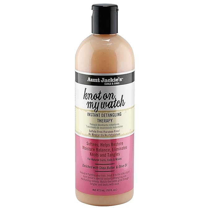 Aunt Jackie's Curls and Coils Knot On My Watch Instant Hair Detangling Therapy