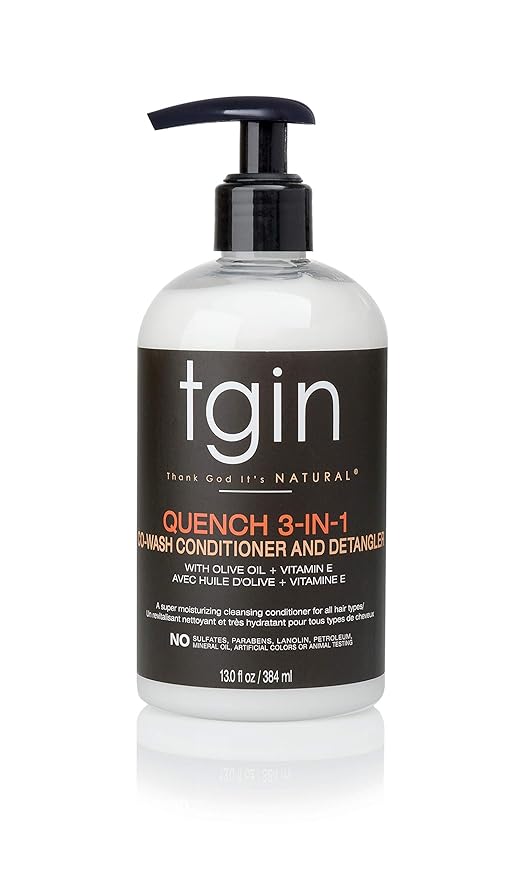 tgin Quench 3-in-1 Co-Wash Conditioner & Detangler