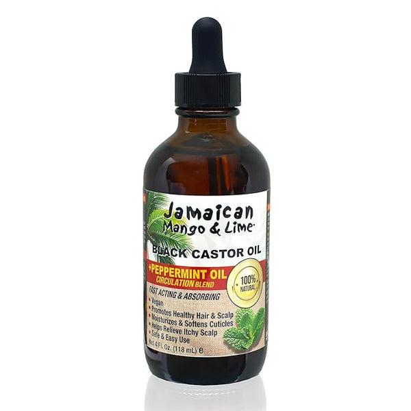 Jamaican Mango & Lime Black Castor oil — product view