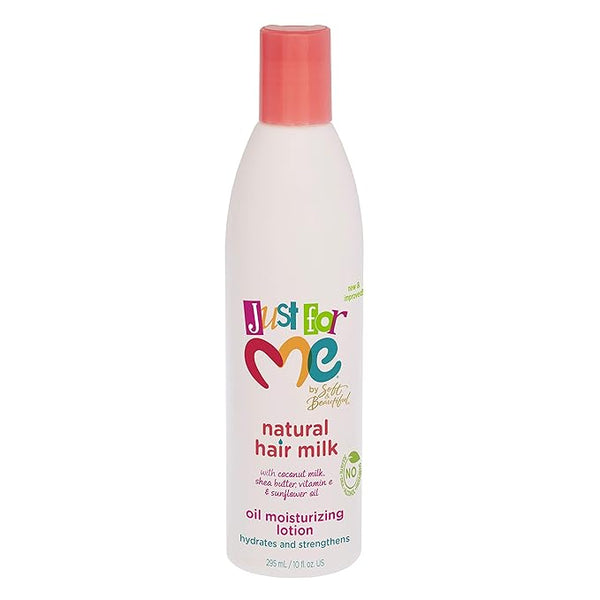 Just for Me Natural Hair Milk Lotion Sunflower Oil, Lightweight Moisture 10 oz