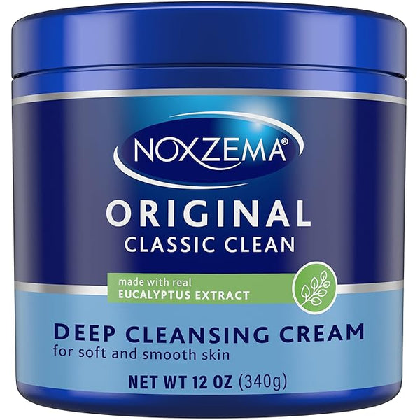 Noxzema Classic Clean Cream, Original Deep Cleansing 12 oz