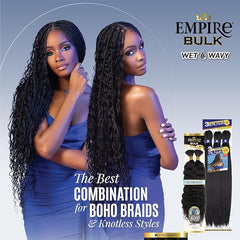 EMPIRE WET & WAVY FRENCH BULK 18″