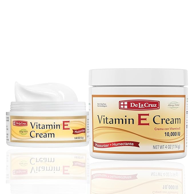 De La Cruz Vitamin E Cream for Face and Neck