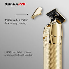 BaBylissPRO FXONE Professional Cordless Outlining Trimmers for Men with Interchangeable Battery