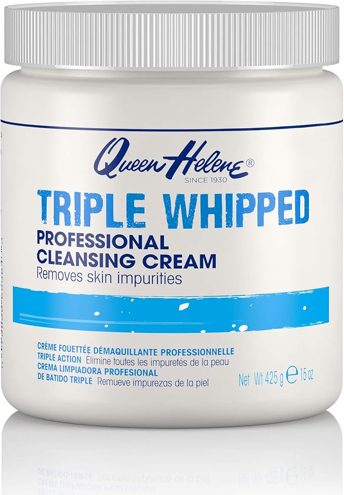 Queen Helene Professional Cleansing Cream, Triple Whipped, 15 Oz
