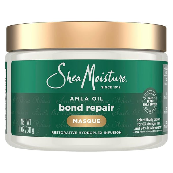 SheaMoisture Bond Repair Masque Amla Oil Deeply Moisturizes 11 oz
