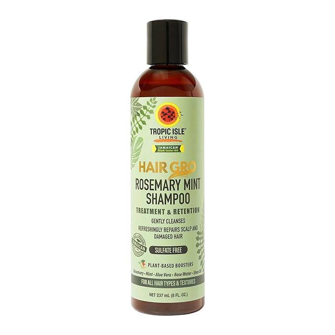 Tropic Isle Living Rosemary Mint Shampoo, 8 oz