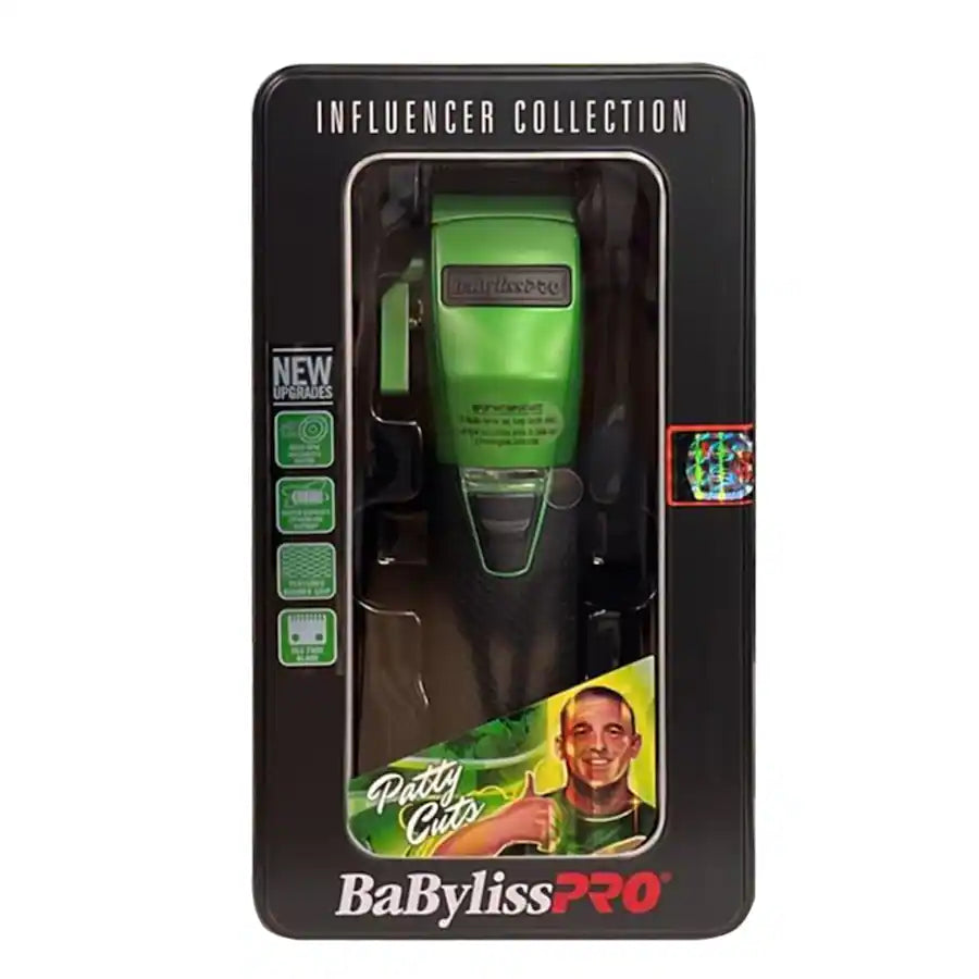Babyliss - Pro FX870 GI BOOST+ Influencer Collection Patty Cuts Cordless Clipper - Green