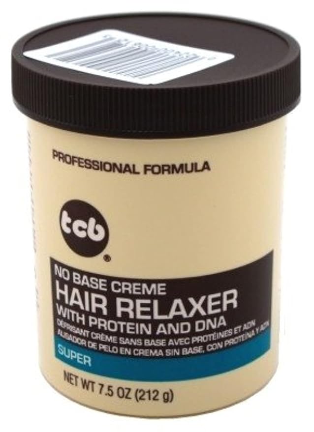 Tcb No Base Hair Relaxer Creme Super,