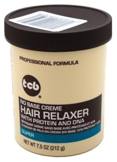 Tcb No Base Hair Relaxer Creme Super,