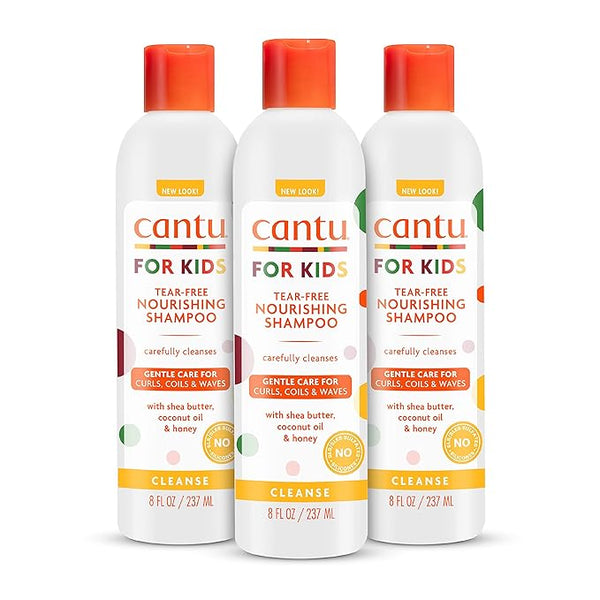 Cantu Care for Kids Tear-free Nourishing Shampoo with Shea Butter, 8 fl oz
