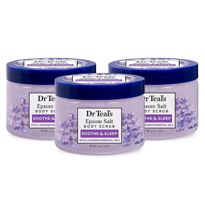 Dr Teal's Pure Epsom Salt Body Scrub 16 oz