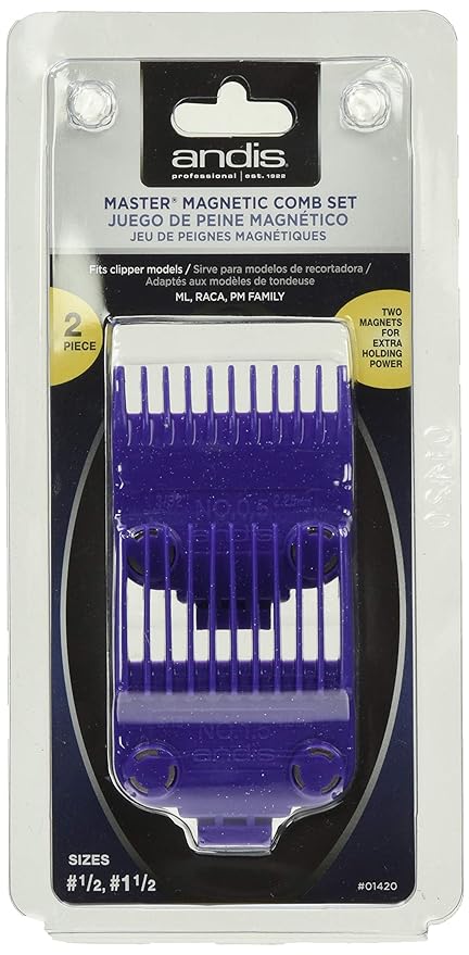 Andis 01420 Master Clipper Magnetic Comb Set