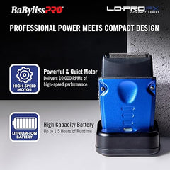 BaBylissPRO High-Performance Compact LO-PROFX Shavers for Men