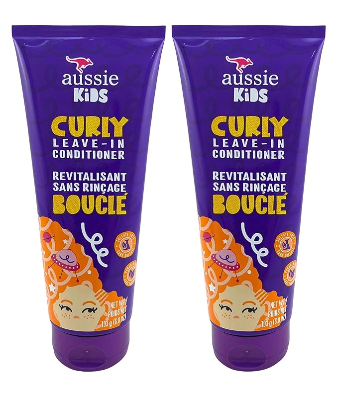 Aussie Kids Conditioner Leave-In Curly 6.8 Ounce