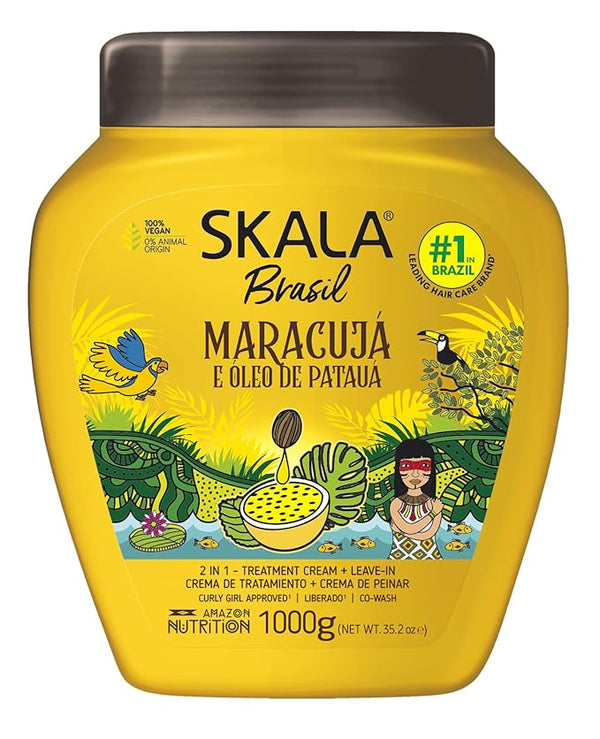 SKALA - Brasil - Creme de Tratamento 2 em 1 Maracuja e Oleo De Pataua