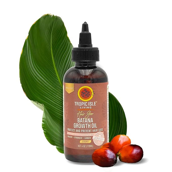 Tropic Isle Living Batana Growth Oil 4oz | Light
