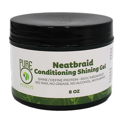 Pure O Hair Solution Product Neatbraid Conditioning Shining Gel