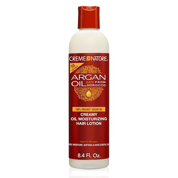 Creme of Nature Argan Oil from Morocco Creamy Oil Moisturizing Hair Lotion