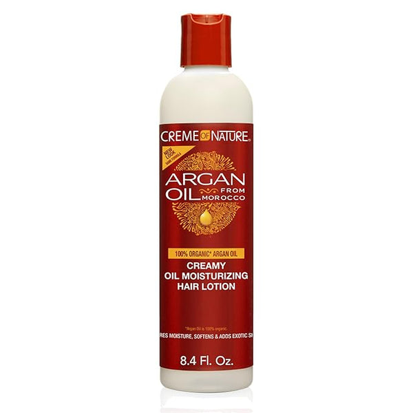 Creme of Nature Argan Oil from Morocco Creamy Oil Moisturizing Hair Lotion