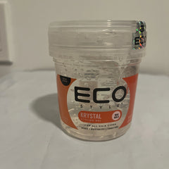 Eco Style, Styling Gel, Max Hold, All Hair Types, Krystal