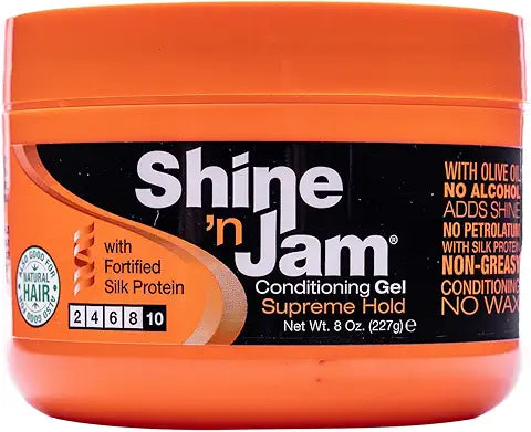 AmPro Shine 'n Jam Conditioning Gel Supreme Hold — product view