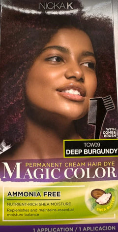 Nicka K Magic Color Permanent Cream Hair Dye