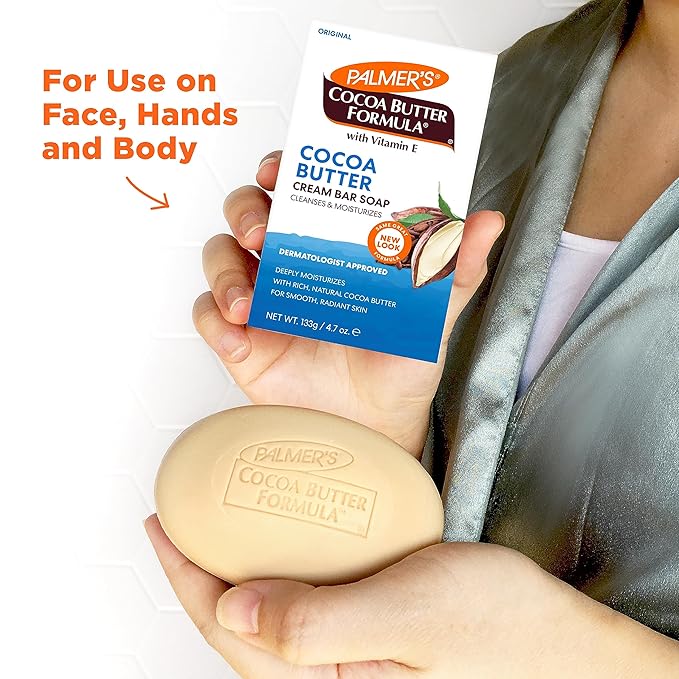 Palmer's Cocoa Butter Formula with Vitamin E Daily Skin Therapy Formula Cream Soap